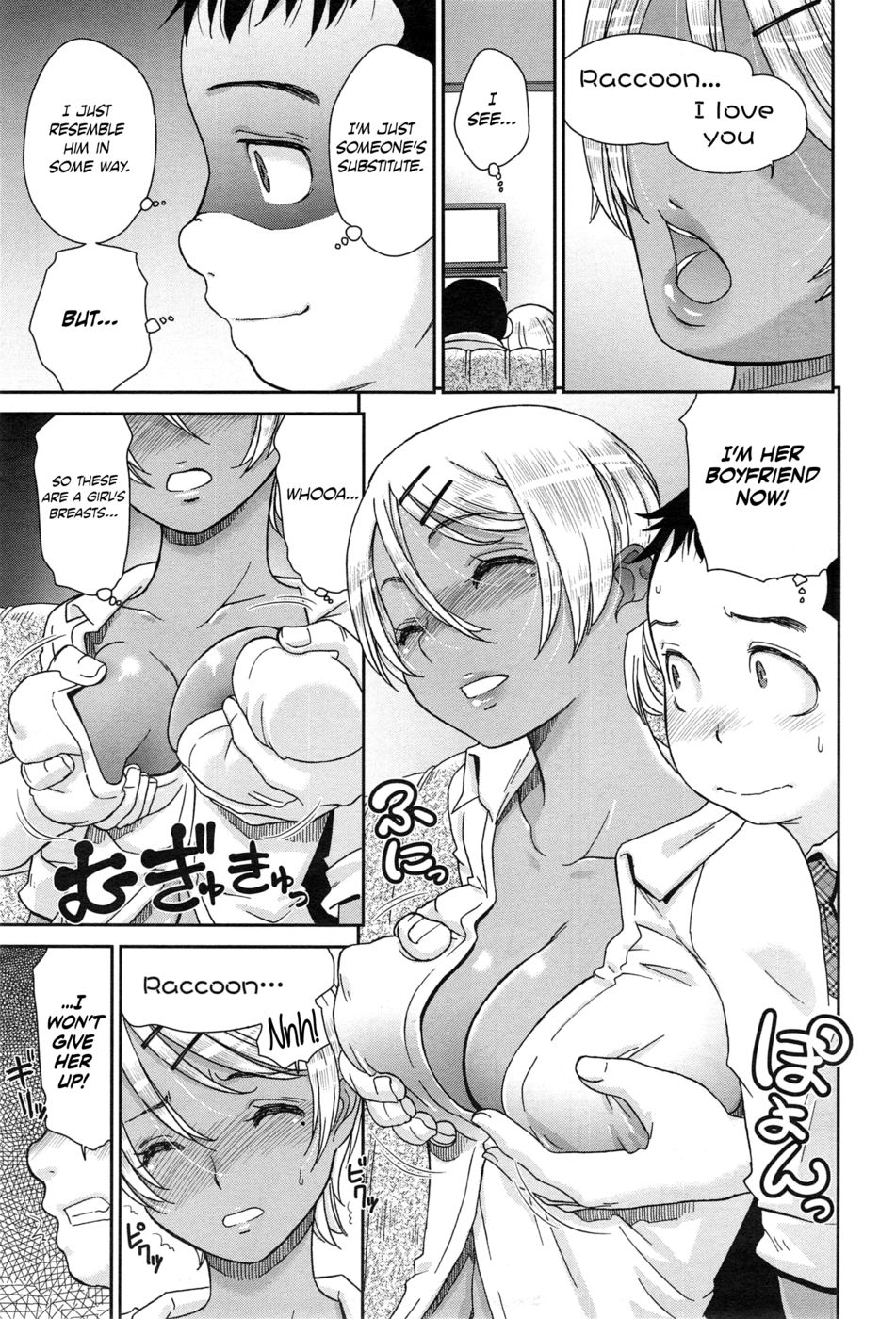 Hentai Manga Comic-The Blonde with Blue Eyes and the Tanuki?-Read-7